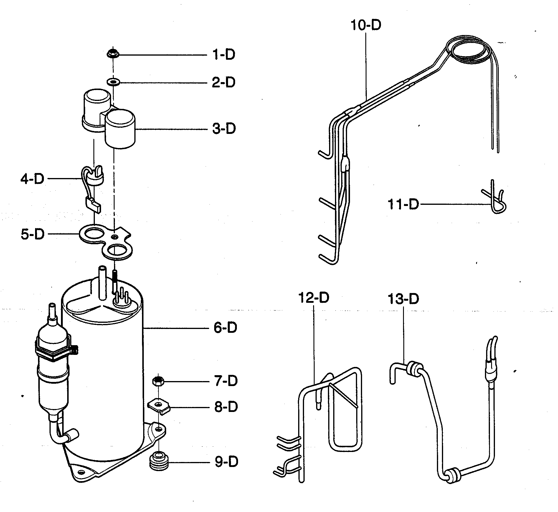Compressor parts