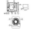 Carrier 38TKB024 SERIES300 top/control box cover diagram