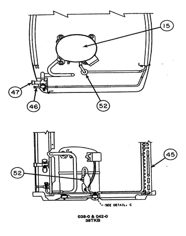 Compressor/condenser coil 3