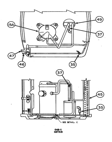 Compressor/condenser coil 4