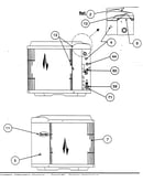 Inlet grille/service panel