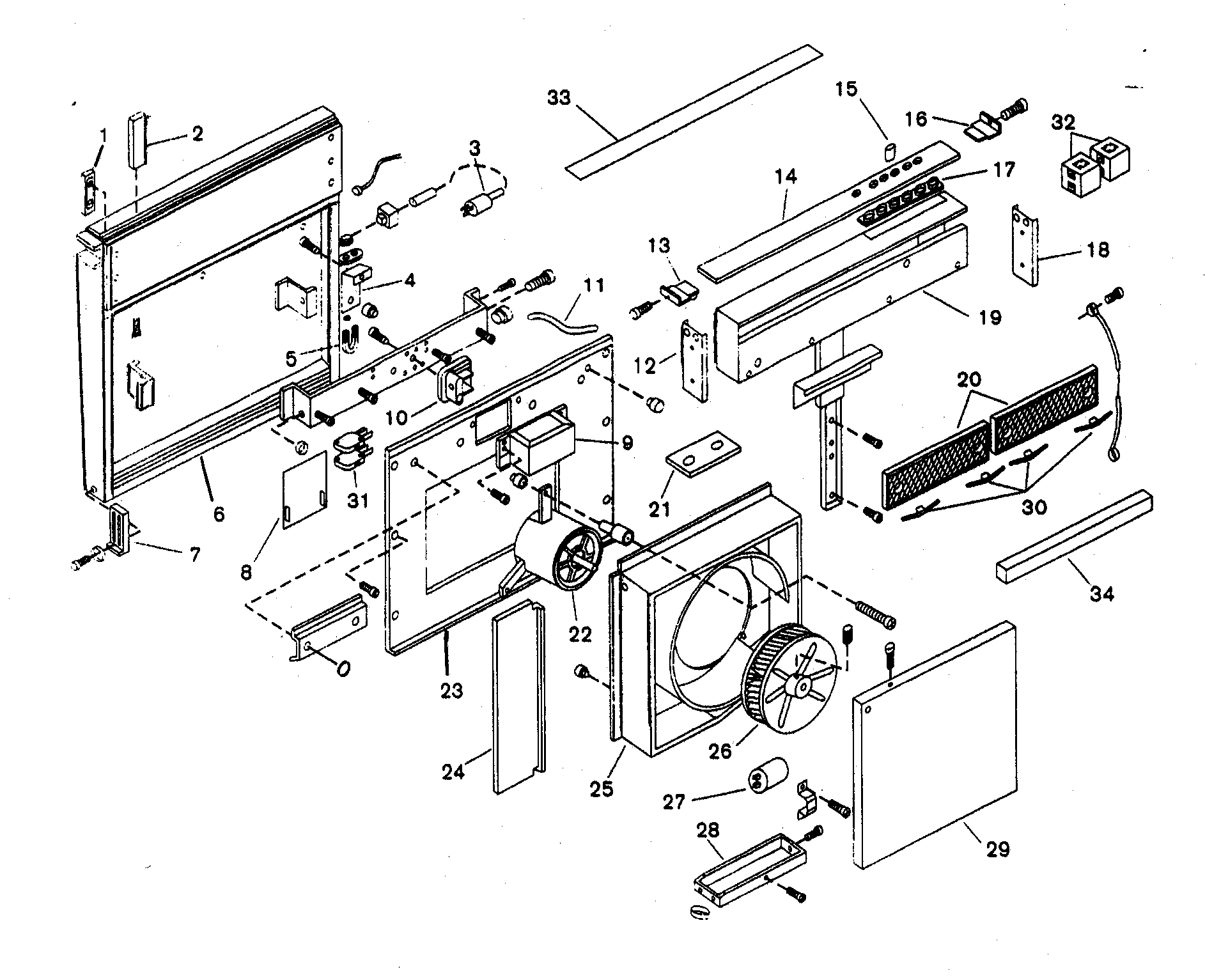 DOWN DRAFT ASSY