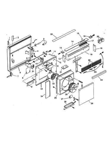 Down draft assy