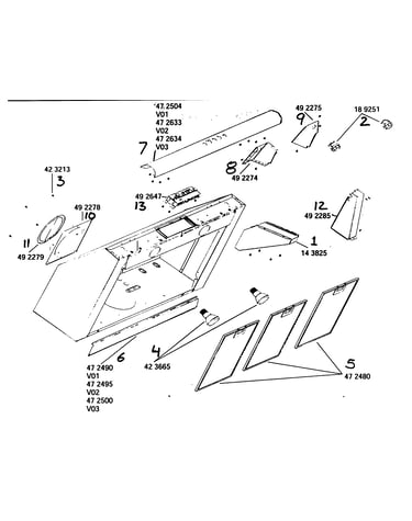 Range hood assy