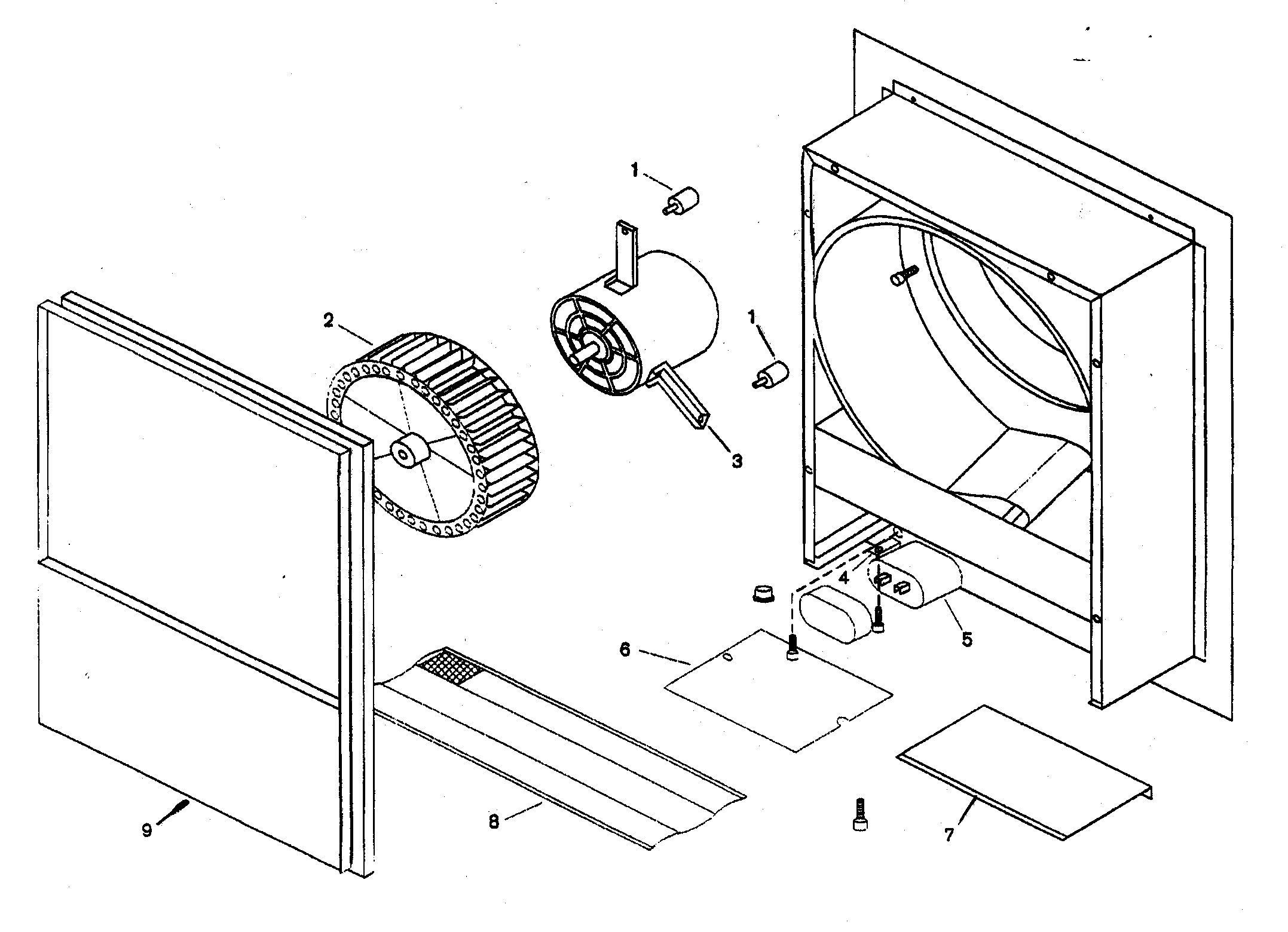 DOWN DRAFT ASSY