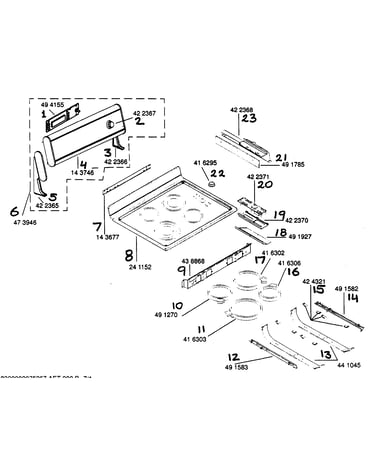 Maintop assy