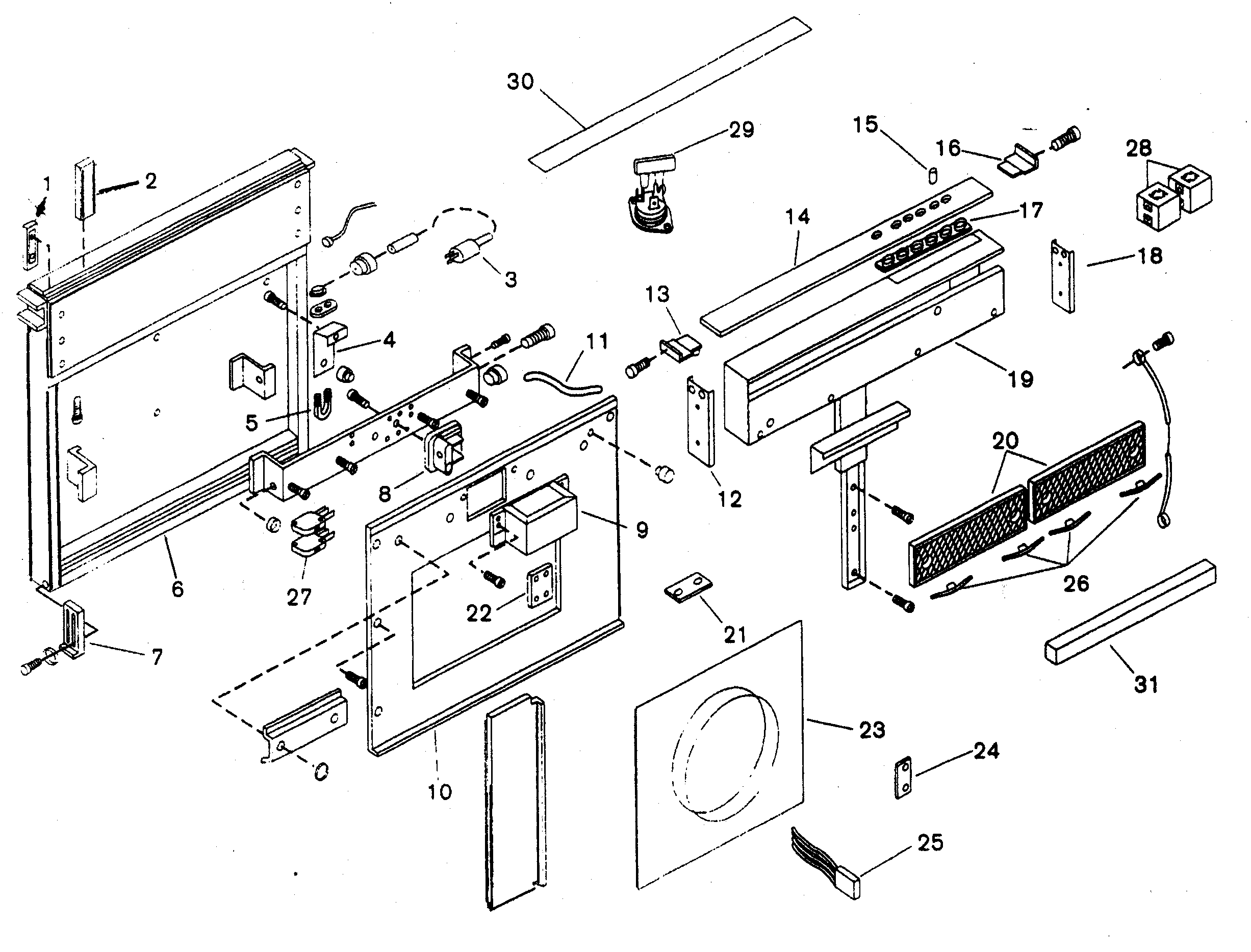 DOWN DRAFT ASSY