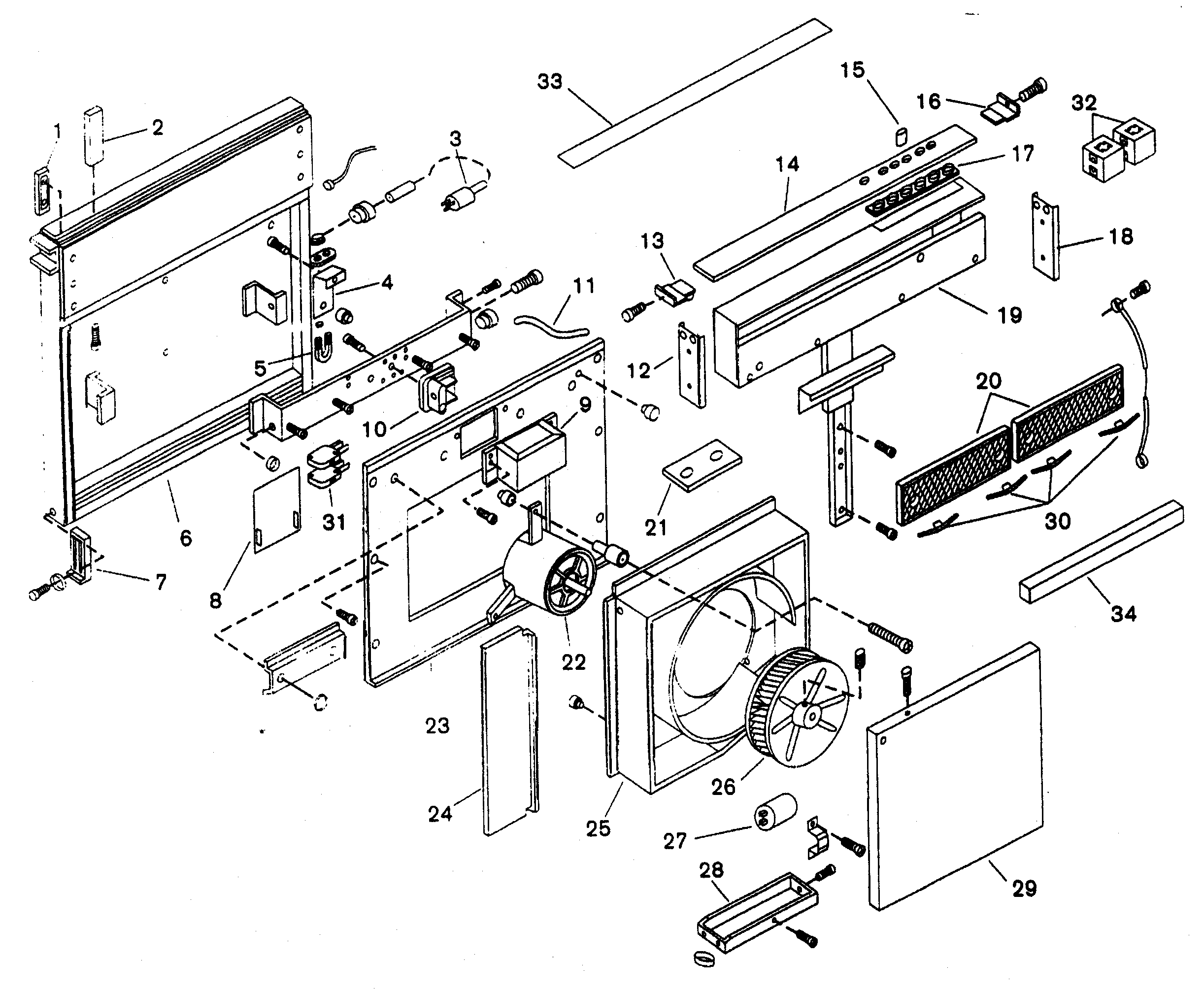 DOWN DRAFT ASSY