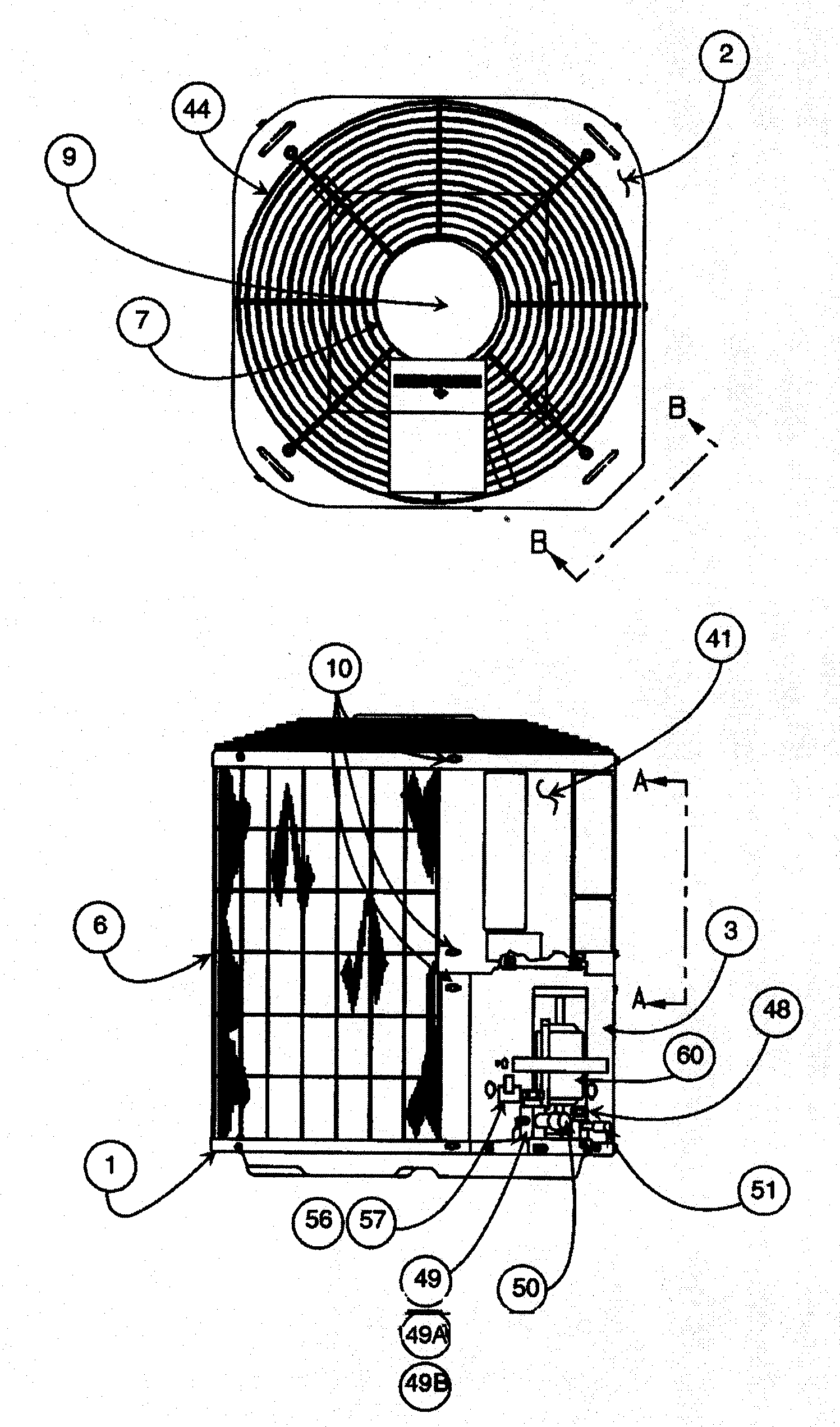 Outlet grille/service panel