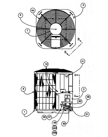 Outlet grille/service panel