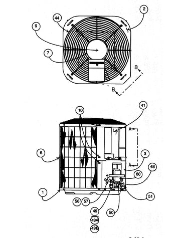 Outlet grille/service panel
