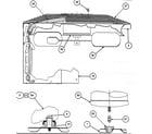 Carrier 38BYC030 SERIES310 inlet grille diagram