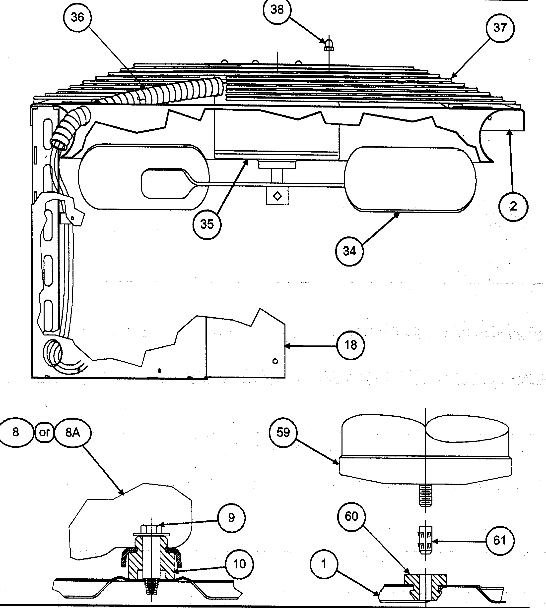 Inlet grille