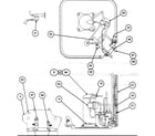 Carrier 38BYC030 SERIES310 control box/fan blade diagram