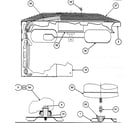 Carrier 38BYC036 SERIES310 inlet grille diagram