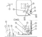 Carrier 38BYC036 SERIES310 control box/fan blade diagram