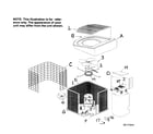 ICP TCA430AKA1 condensing unit diagram