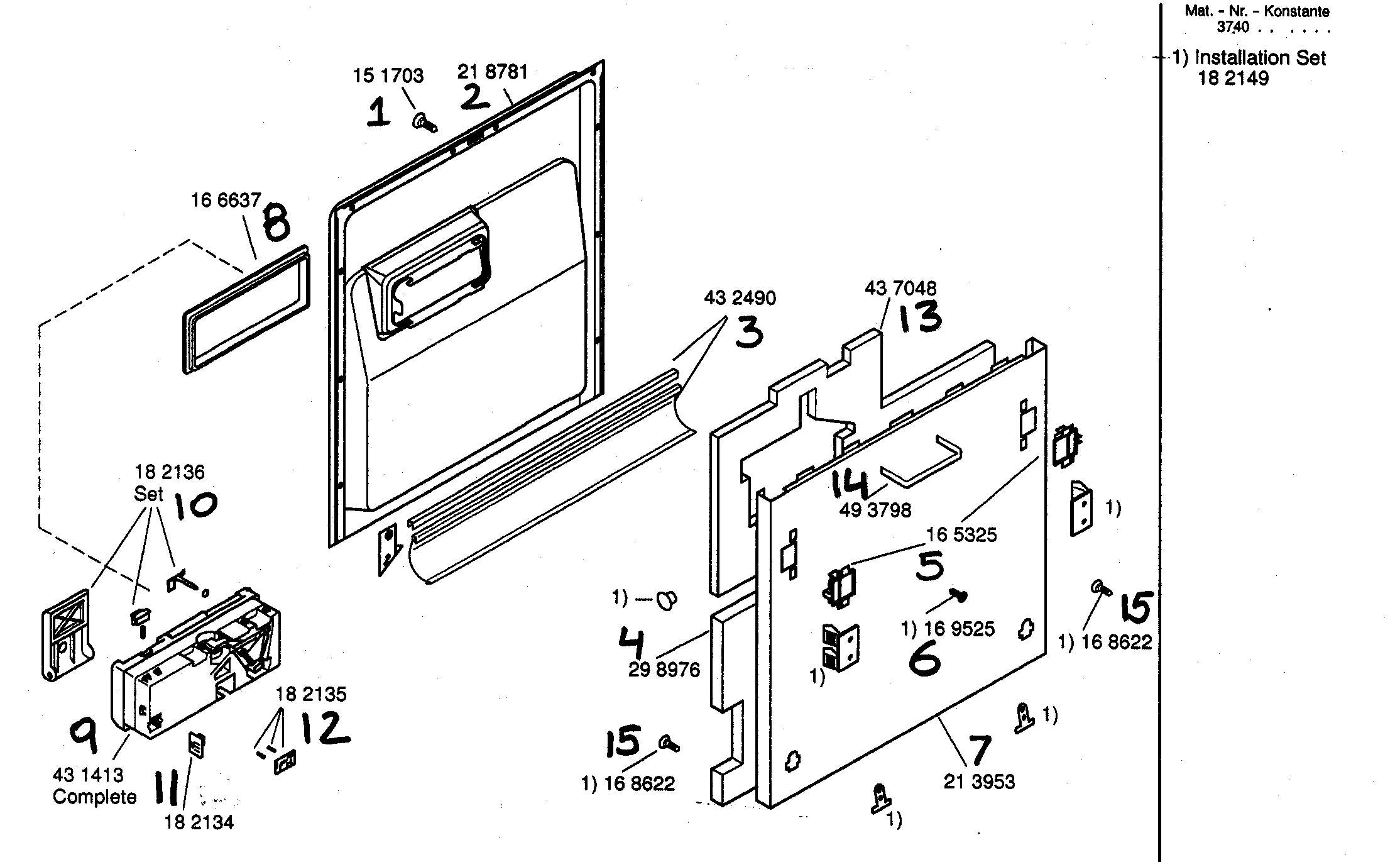 Door assy