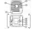 Carrier 38YXA060 SERIES310 outlet grille diagram