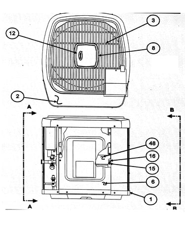 Outlet grille
