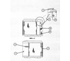 Carrier 38TZA018 SERIES320 inlet grille diagram