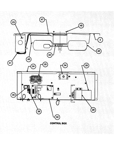 Fan/control asy