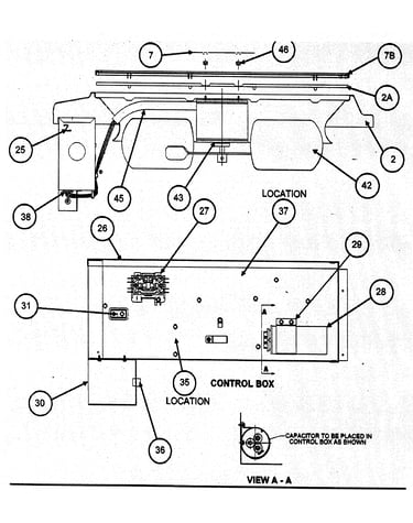 Fan/control asy