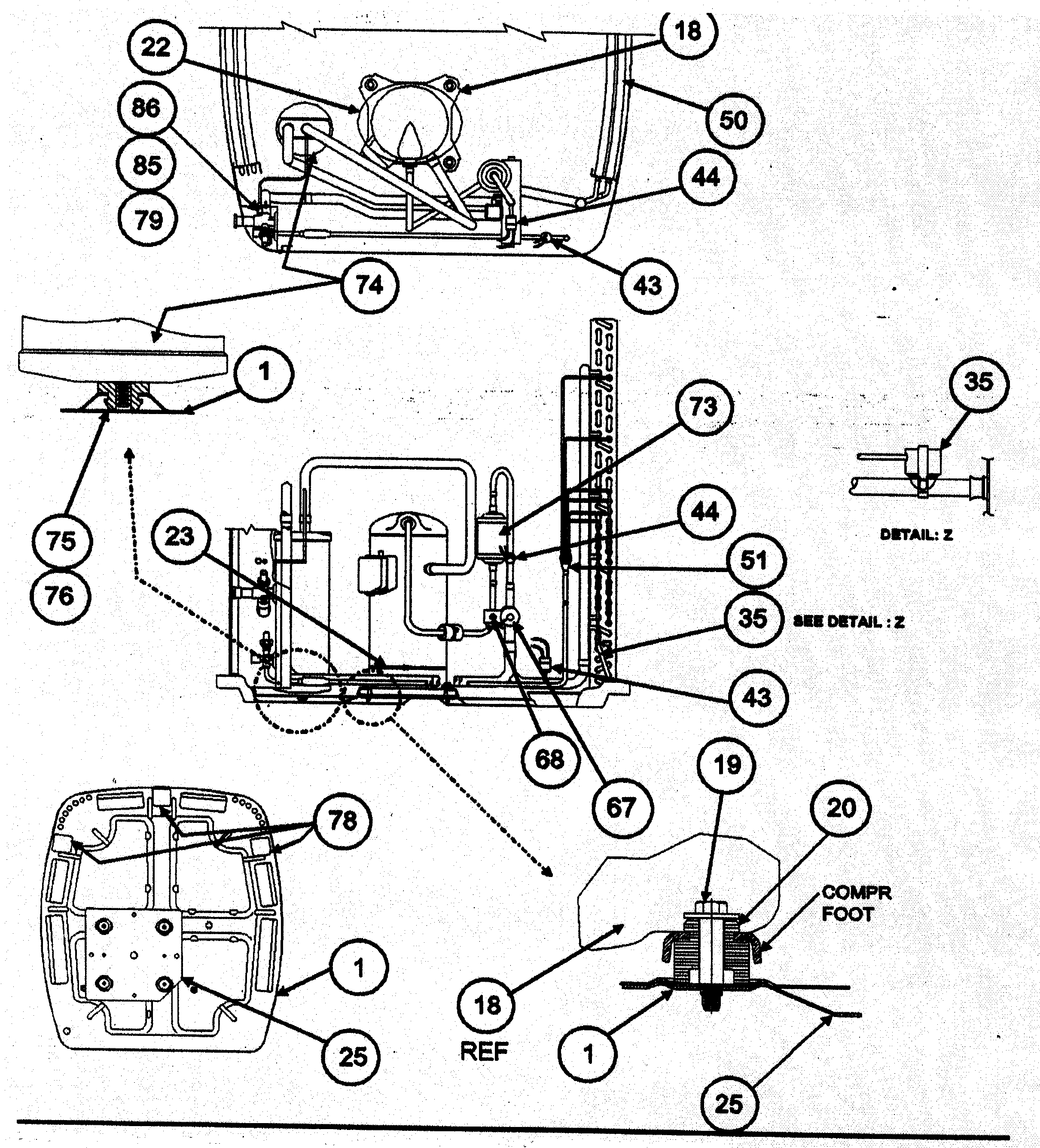 Compressor asy