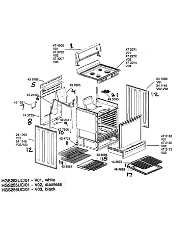 Range shelving