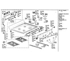 Bosch HGS255UC/01 maintop asy diagram