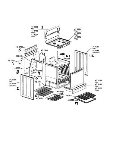 Range shelving