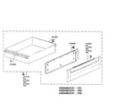 Bosch HGS442UC/01 warming drawer diagram