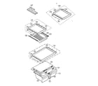 Kenmore 79575004401 refrigerator parts diagram