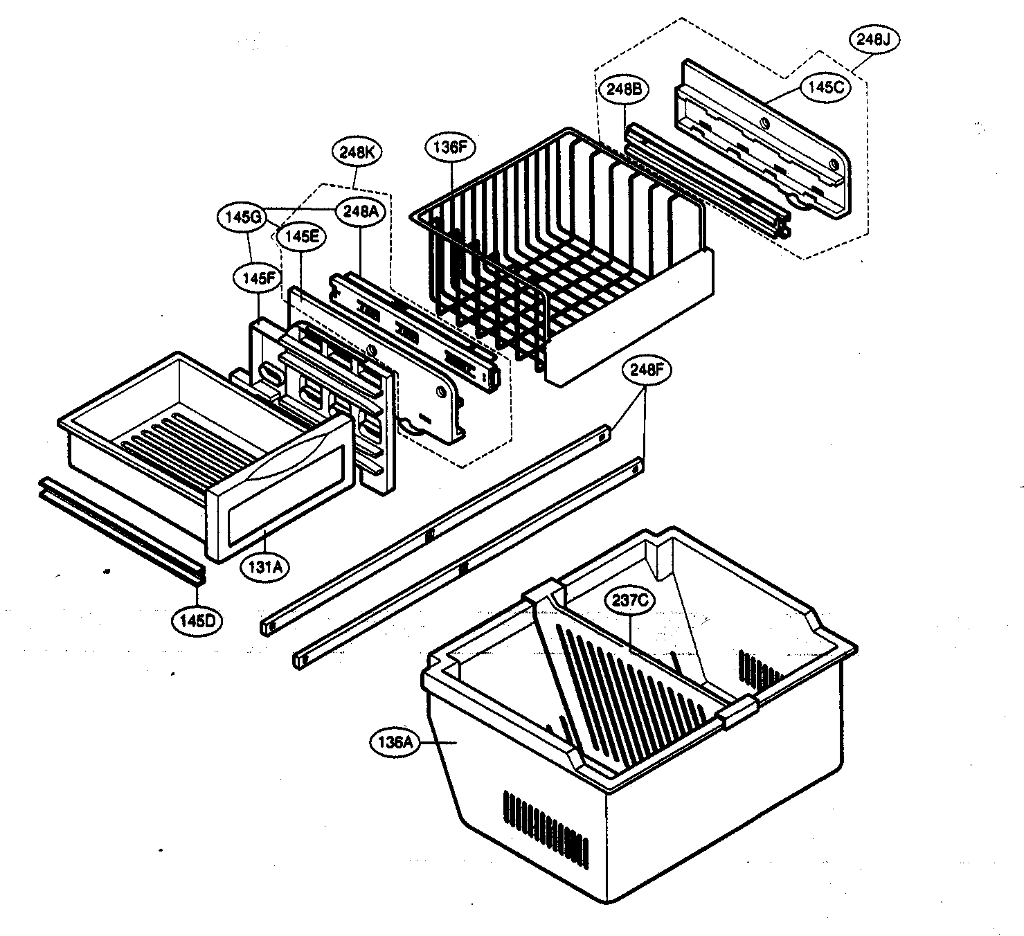 Freezer parts