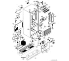 Kenmore 79575286401 case parts diagram