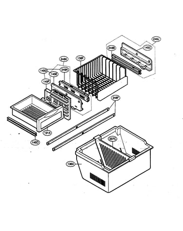 Freezer parts