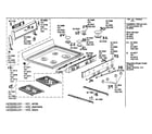 Bosch HDS252U/01 maintop asy diagram