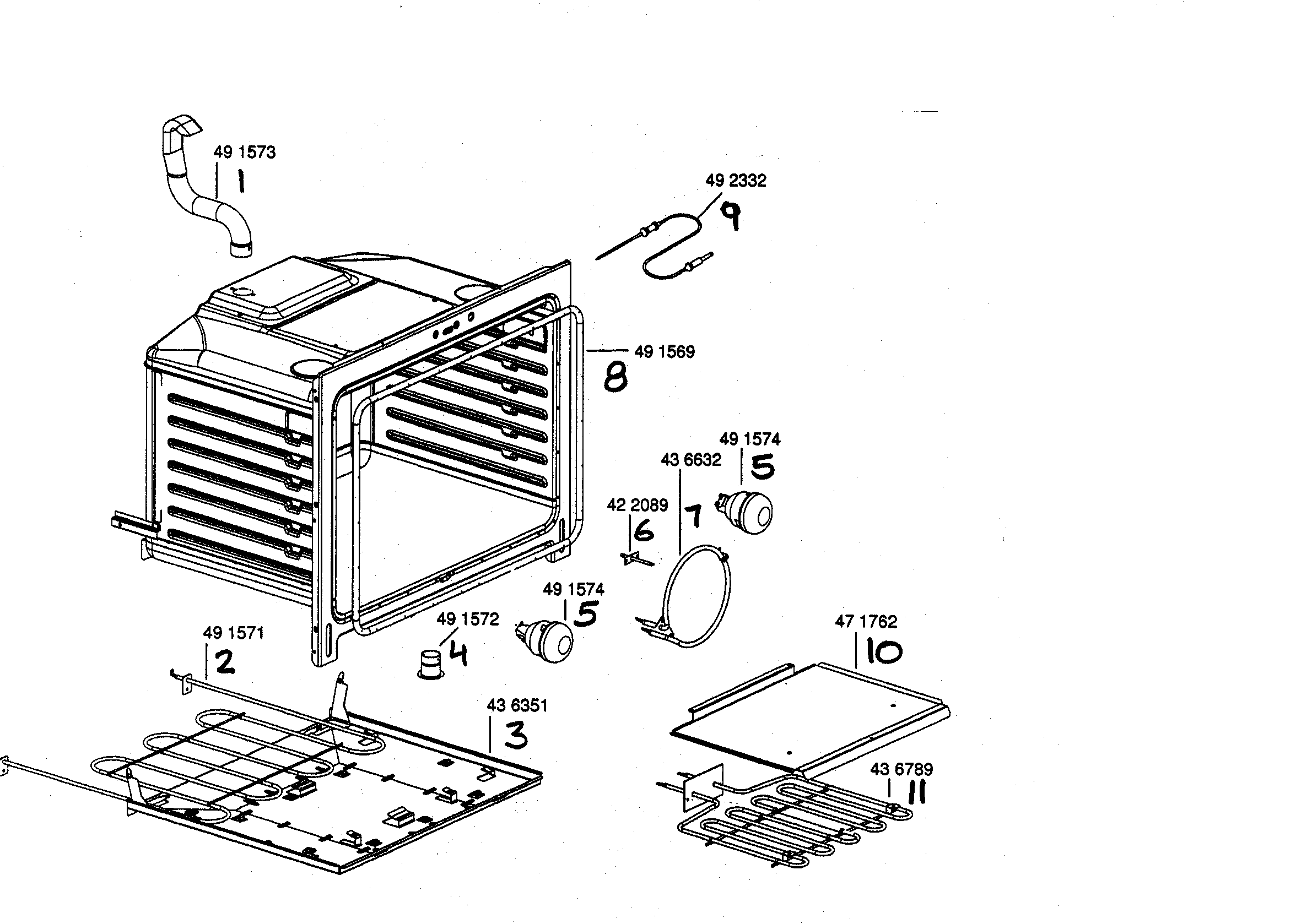 OVEN CAVITY