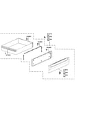 Warming drawer assy