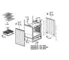 Bosch HES445U/01 range paneling shelving diagram