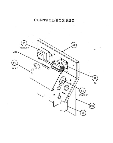 Control box assy