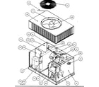 Carrier 48GP036060300 inside view diagram