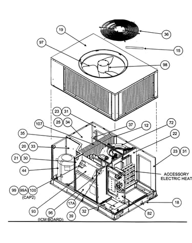 Accessory electric heat