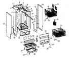 Haier ESD210 outside cabinet diagram