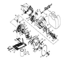 Porter Cable 423MAG saw diagram