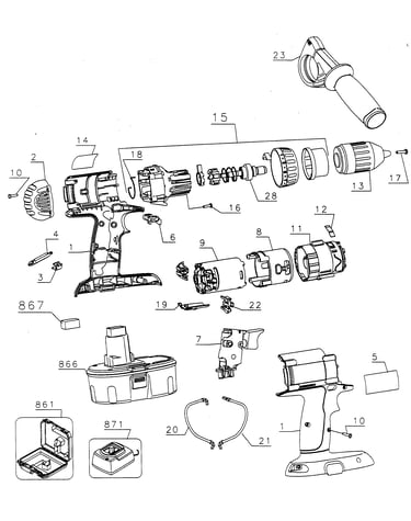 Drill assy