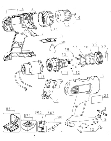 Drill assy