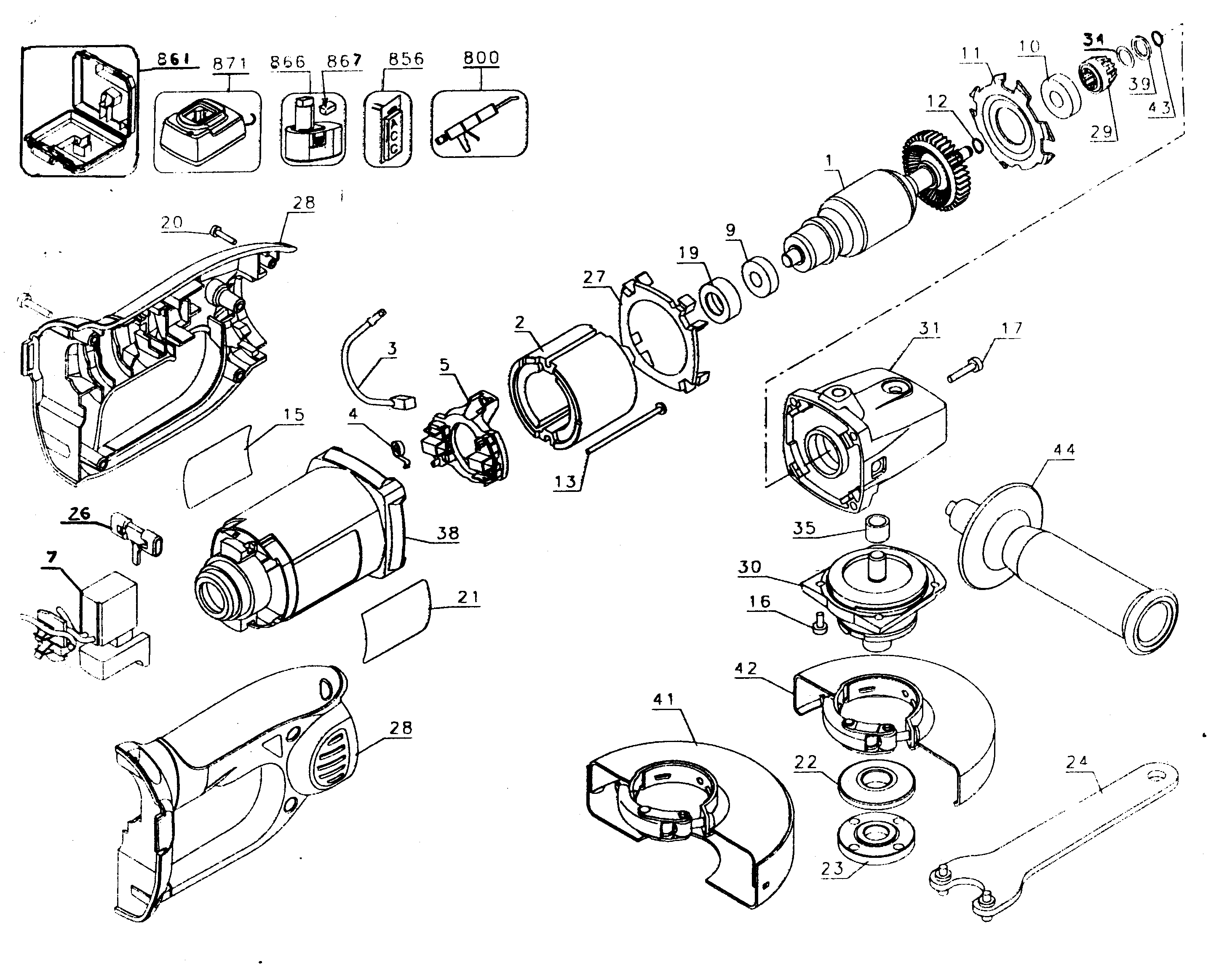 Drill assy
