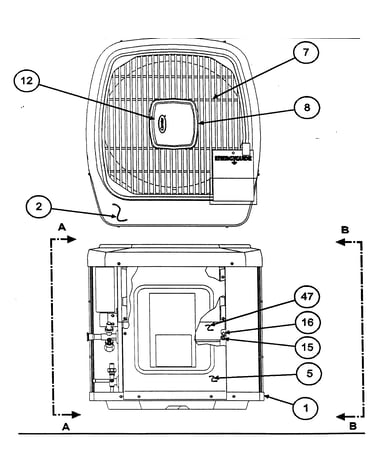 Top view