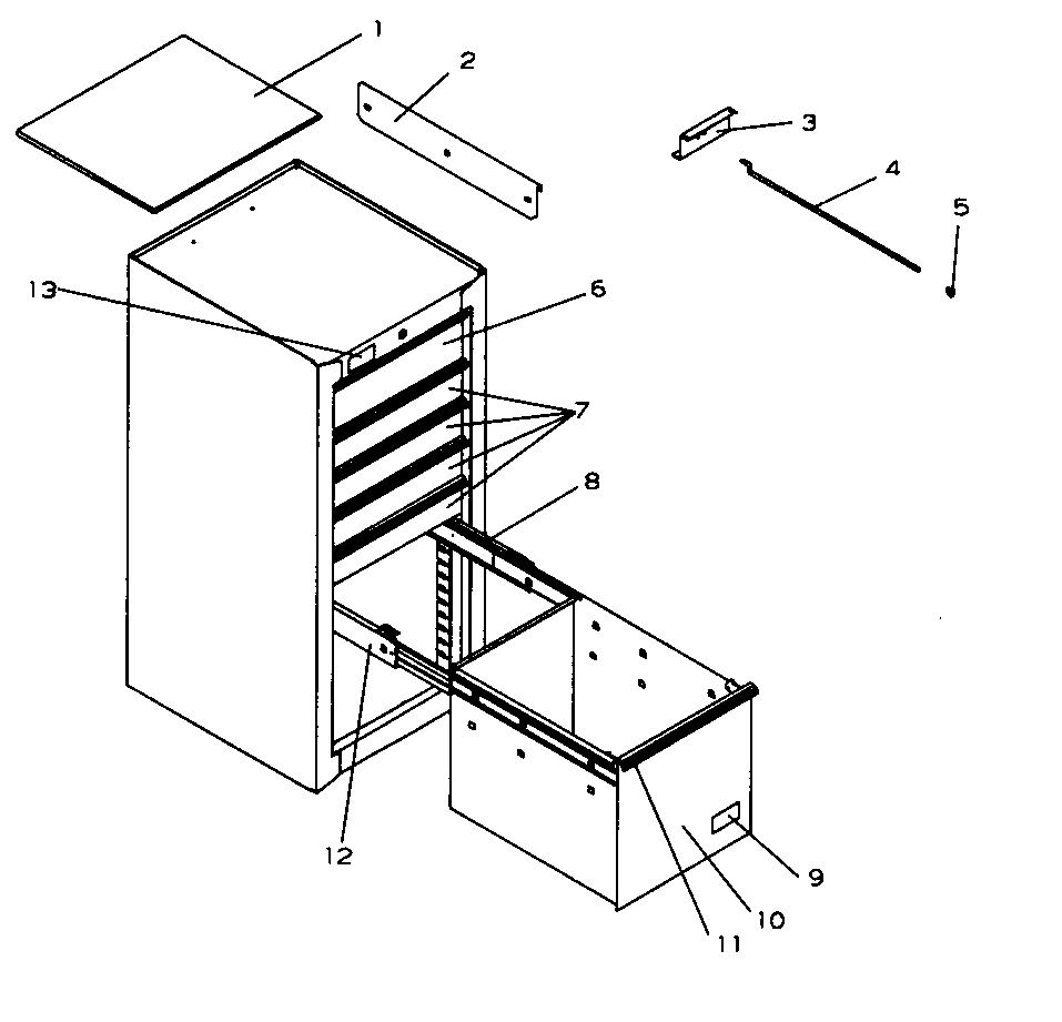 Side cabinet